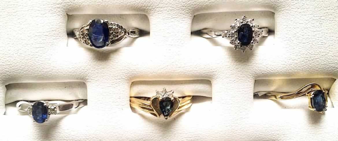 diamond and gemstone rings
